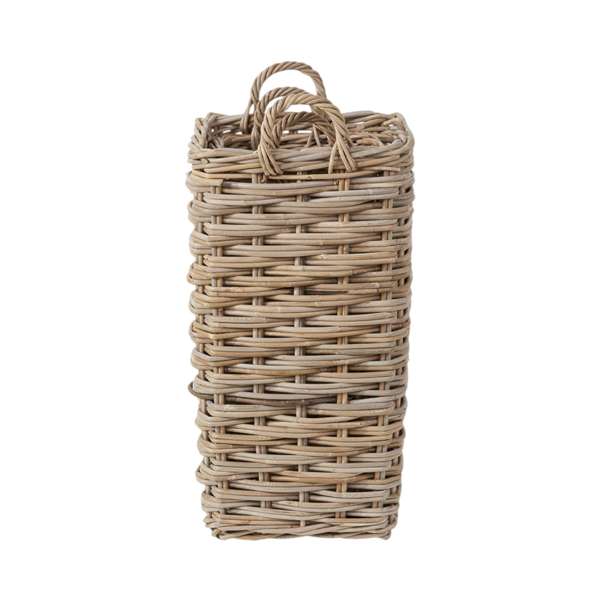 Set of 2 Square Grey Kubu Umbrella Baskets