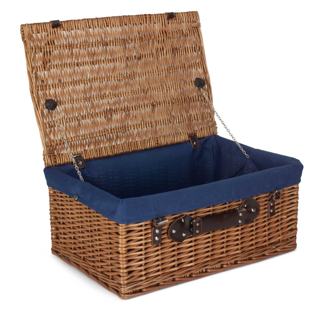 56cm Double Steamed Wicker Picnic Basket