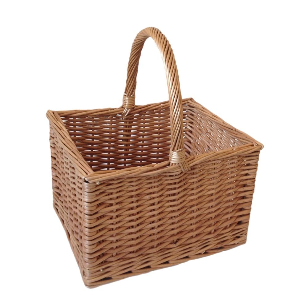 Deluxe Butchers Rectangular Shopping Basket