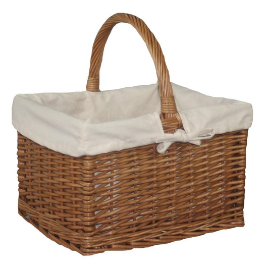 Deluxe Butchers Rectangular Shopping Basket