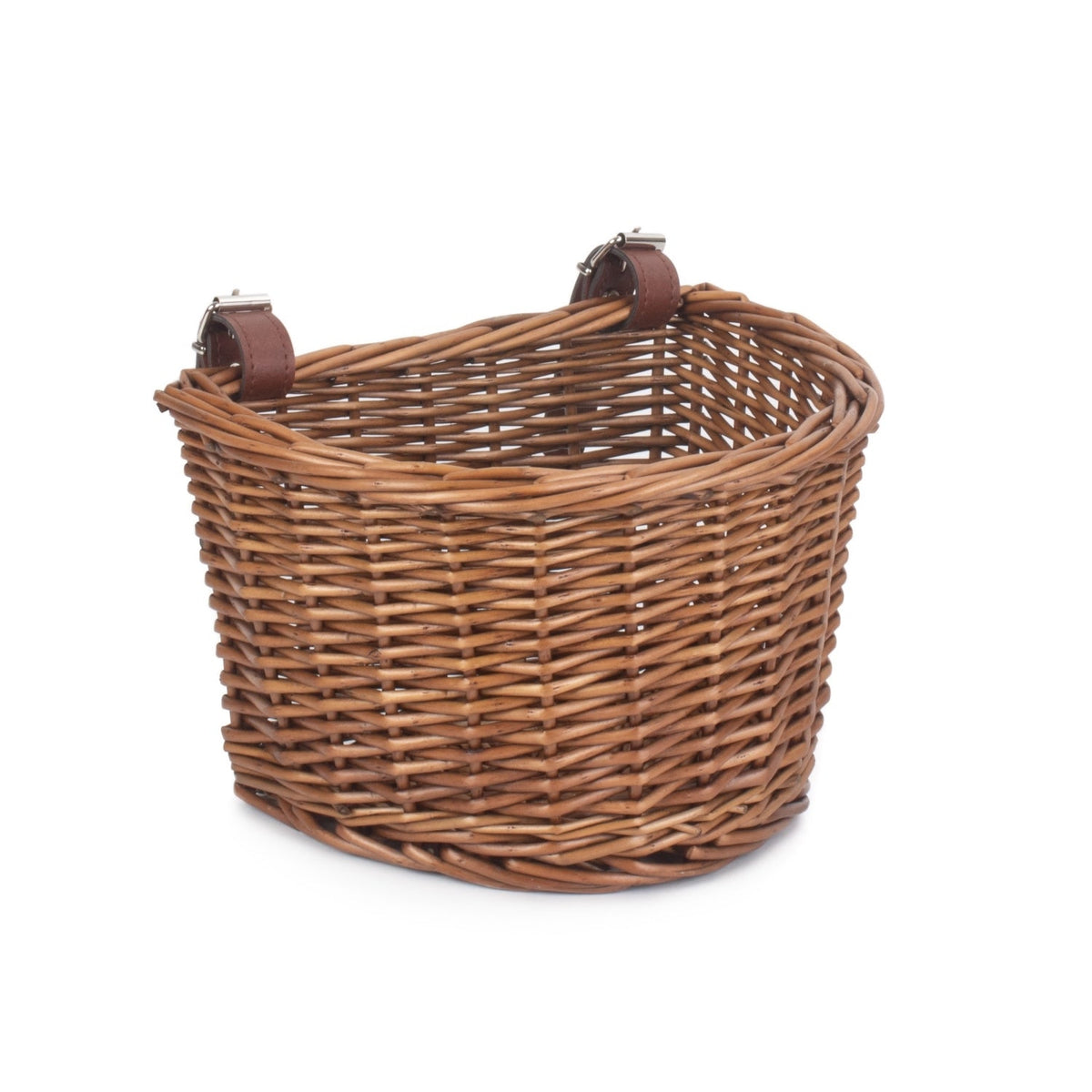 Front Fixing Child Bicycle Wicker Basket