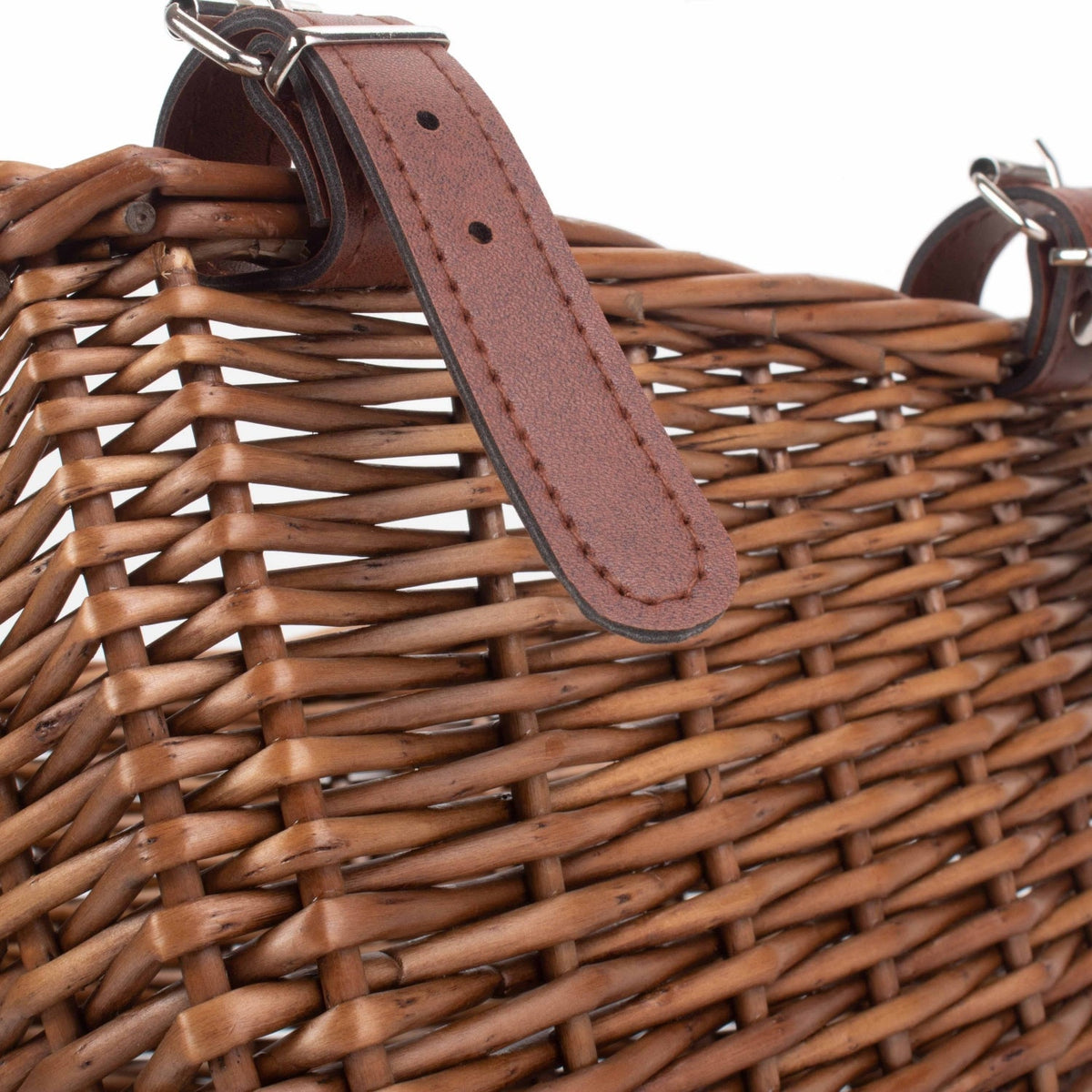 Front Fixing Child Bicycle Wicker Basket