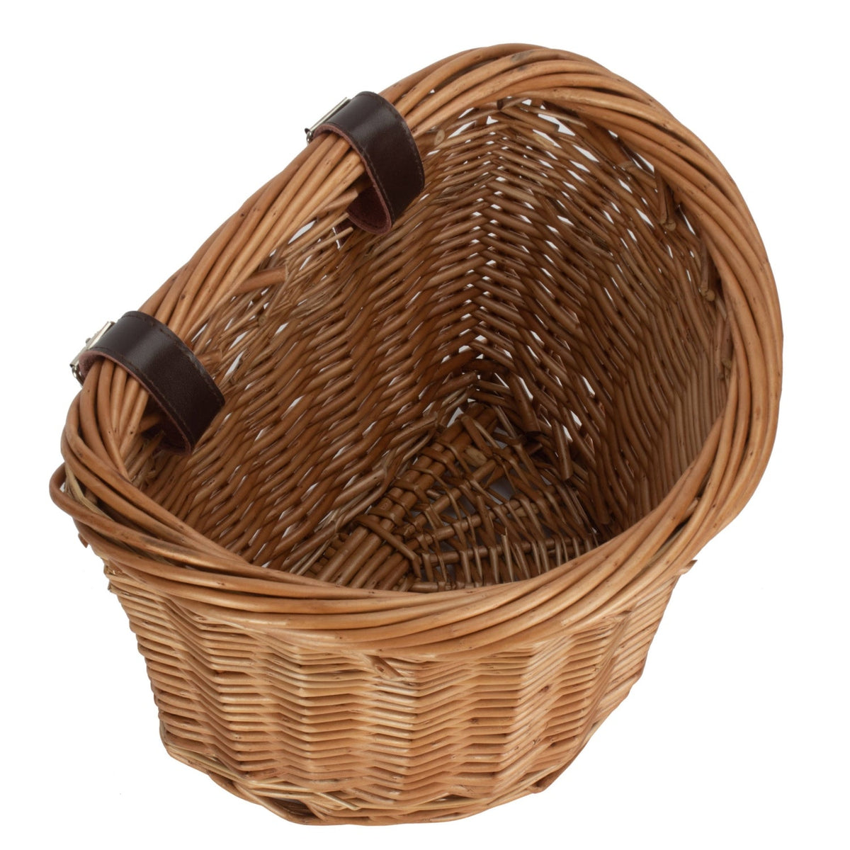 Front Fixing Heritage Oval Wicker Bicycle Basket