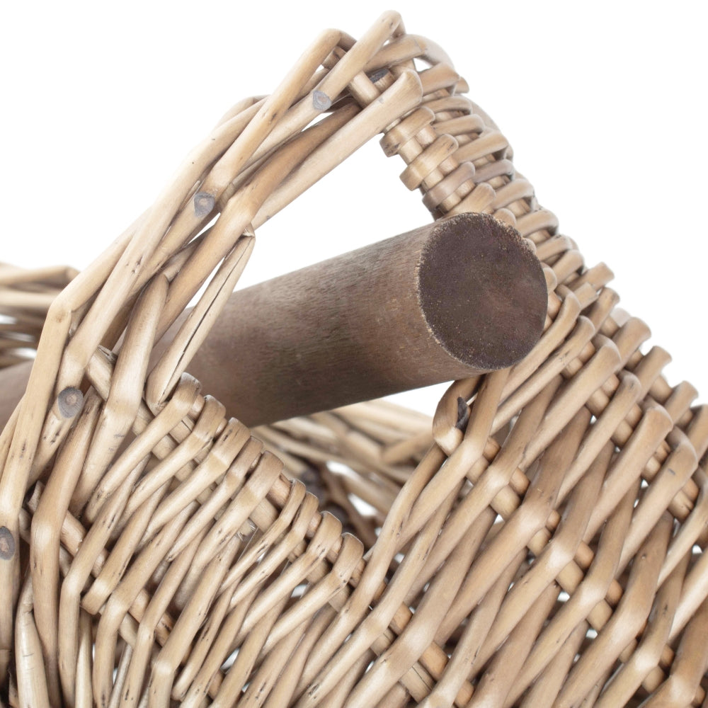Wicker Bathroom Toilet Roll Holder