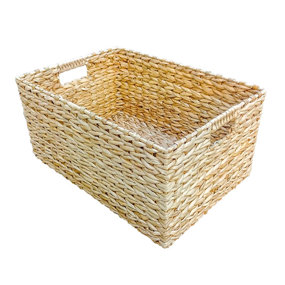 Rectangular Water Hyacinth Storage Baskets