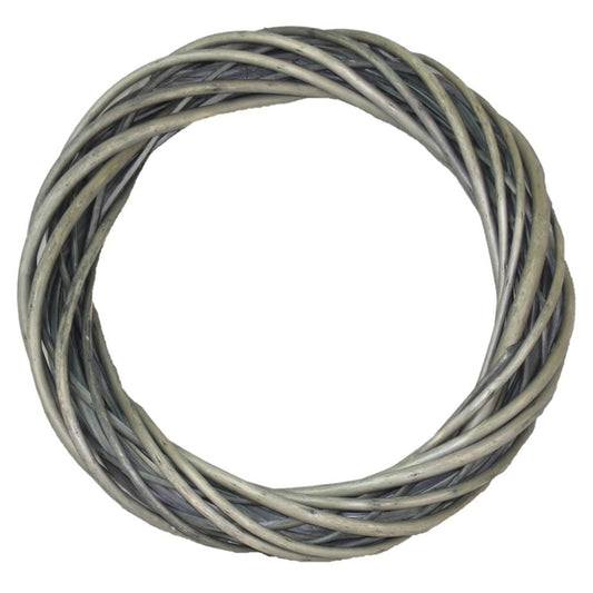 Wicker Medium Antique Wash Ring Wreath
