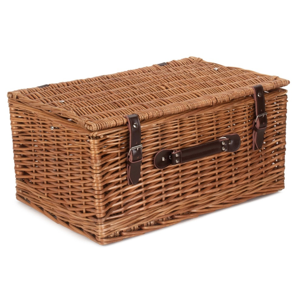 56cm Double Steamed Wicker Picnic Basket