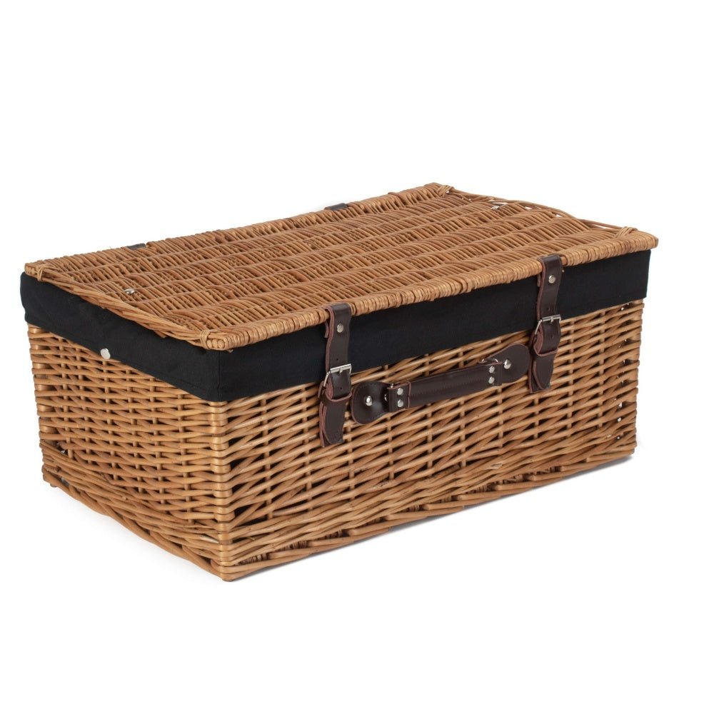 56cm Double Steamed Wicker Picnic Basket