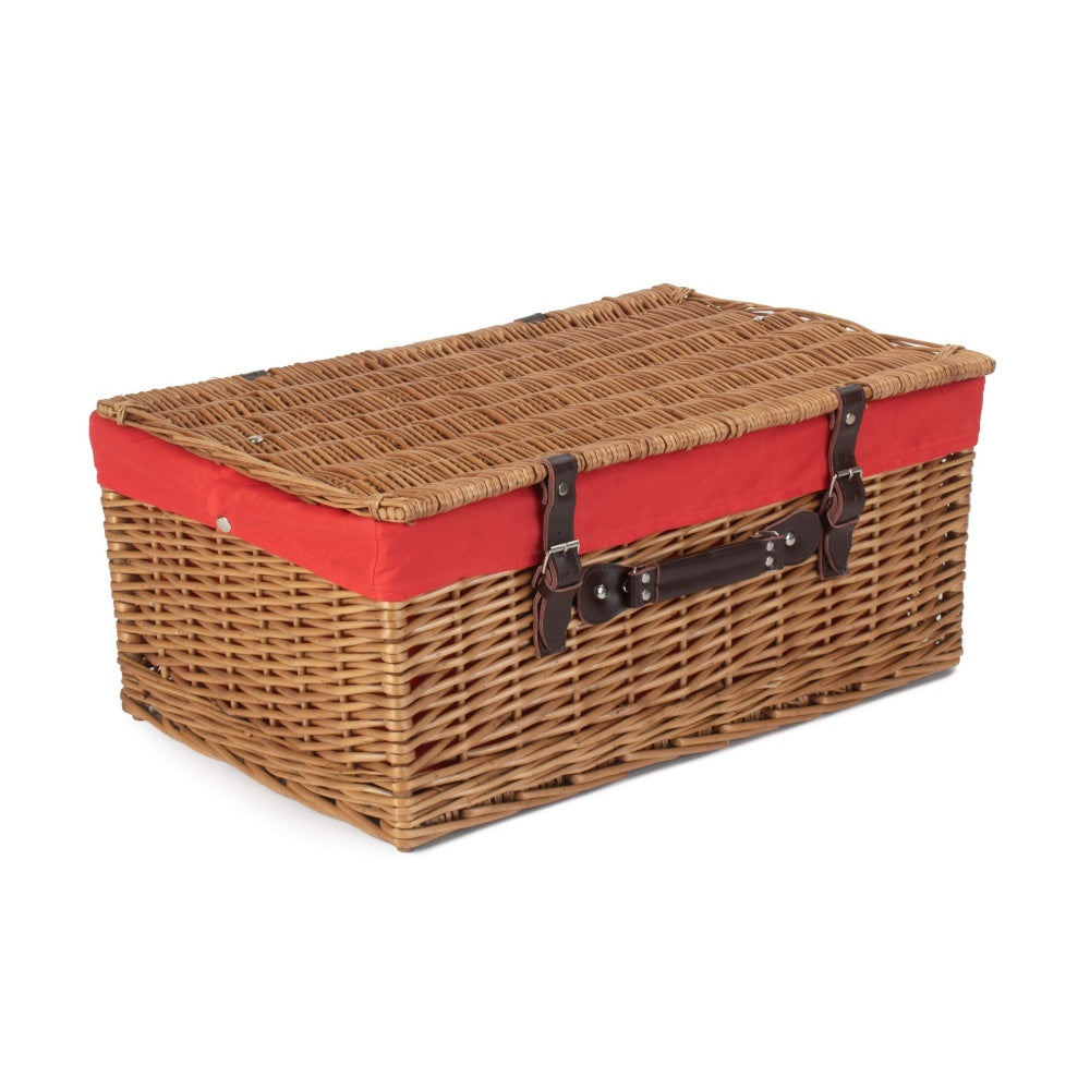 56cm Double Steamed Wicker Picnic Basket