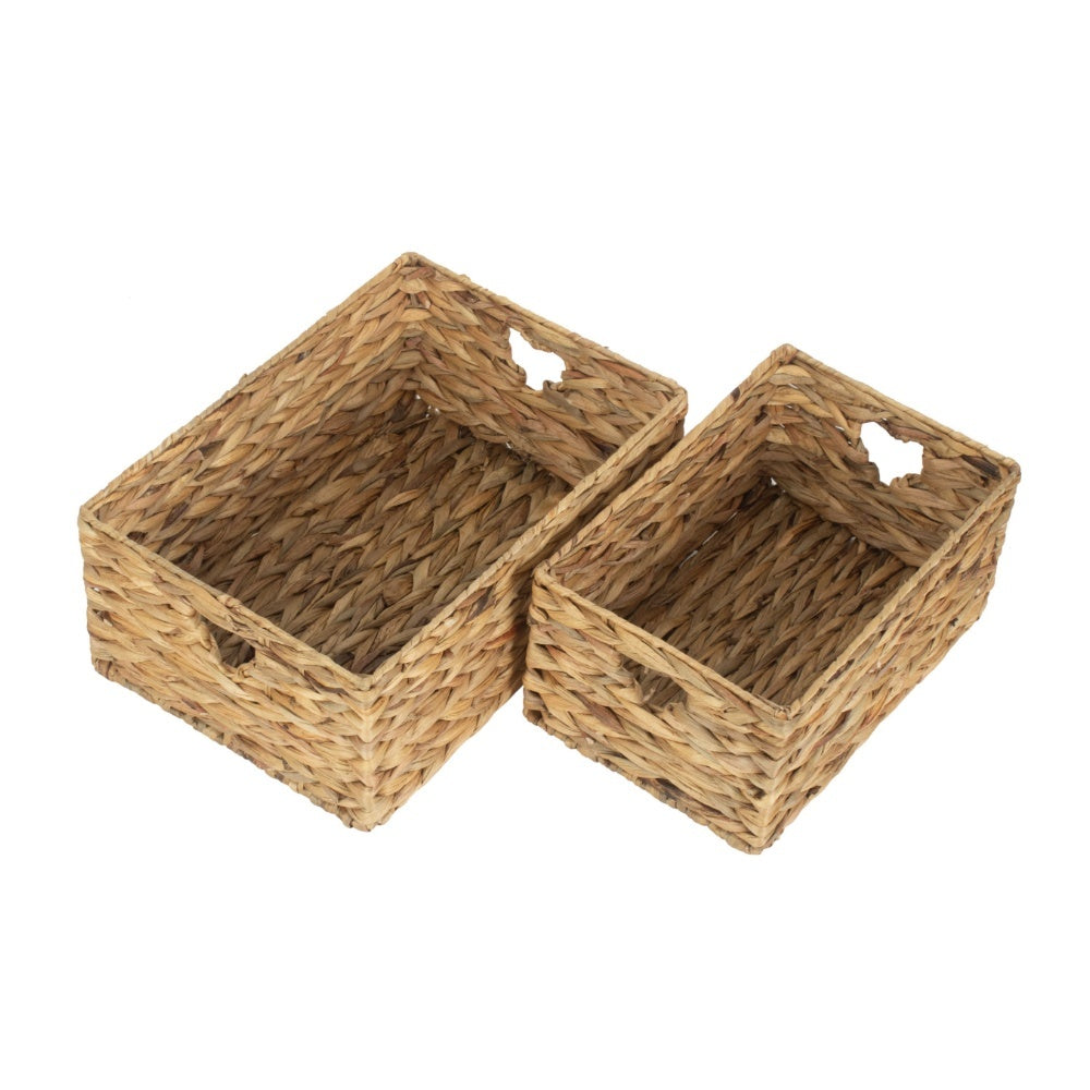 Shallow Water Hyacinth Storage Basket